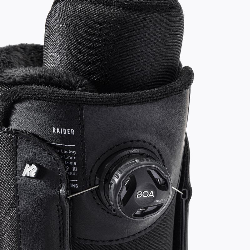 Scarponi da snowboard K2 Raider nero 7
