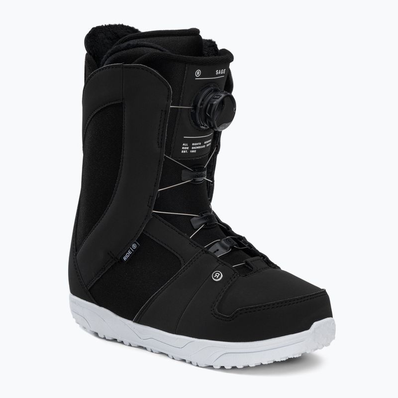 Scarponi da snowboard da donna RIDE Sage 2022 nero