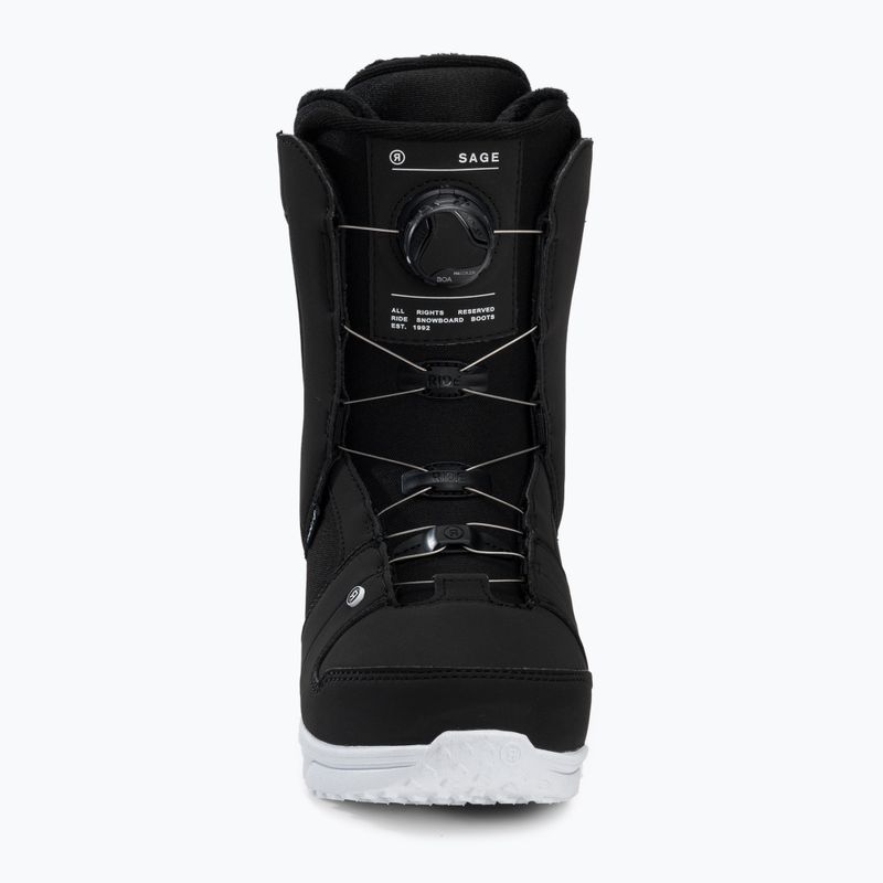 Scarponi da snowboard da donna RIDE Sage 2022 nero 3