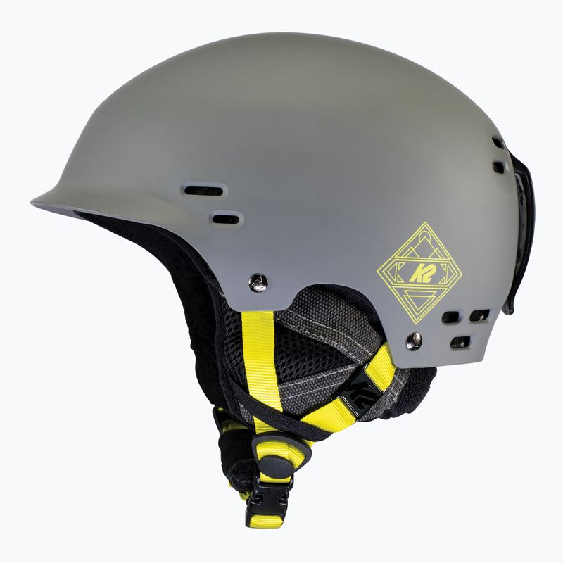 Casco da sci K2 Thrive grigio medio 11