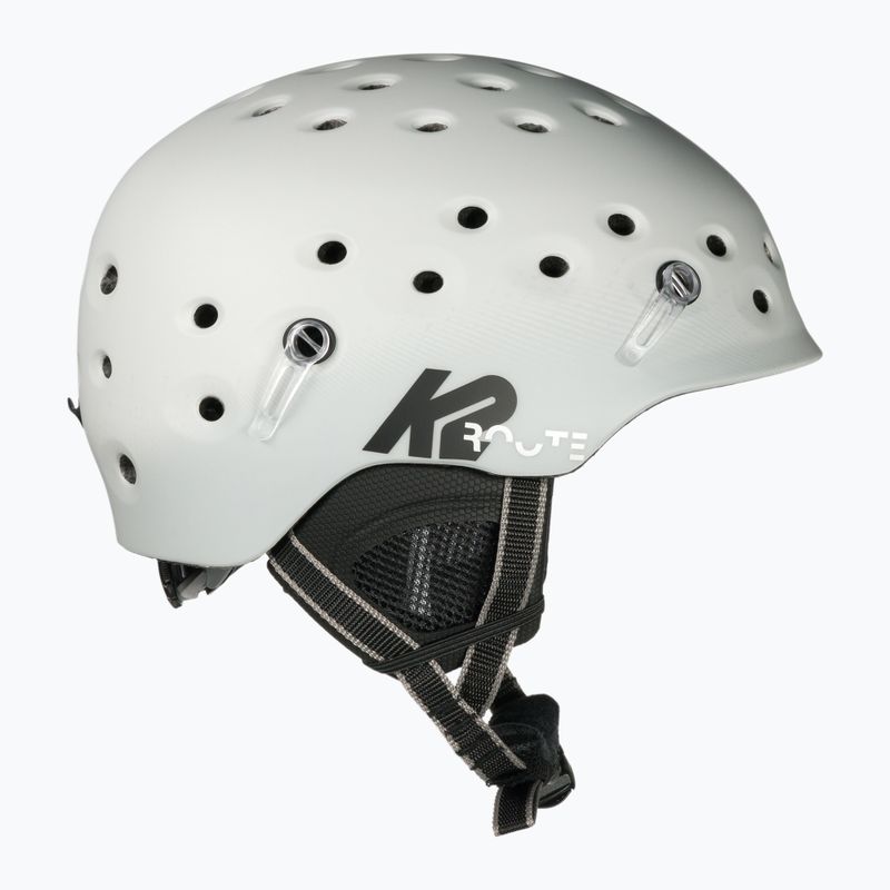 Casco da sci K2 Route grigio chiaro 4