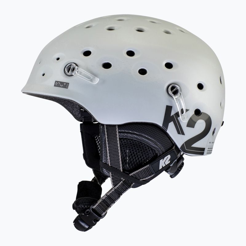 Casco da sci K2 Route grigio chiaro 9