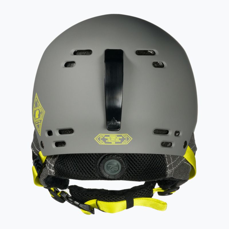 Casco da sci K2 Thrive grigio medio 4
