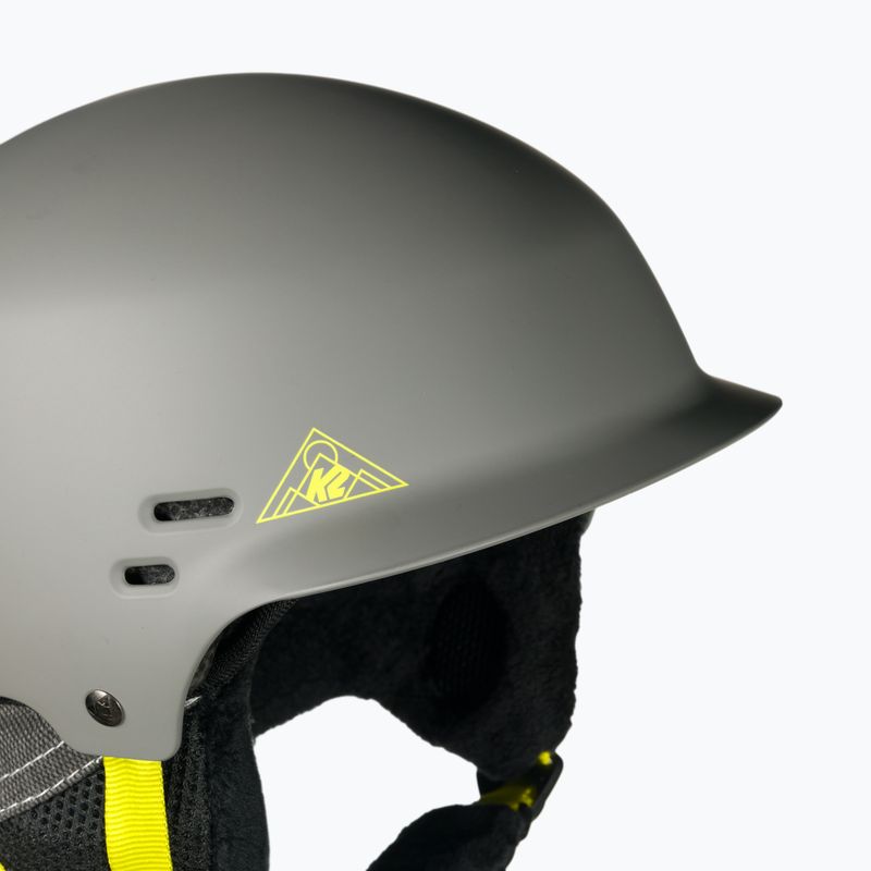 Casco da sci K2 Thrive grigio medio 8