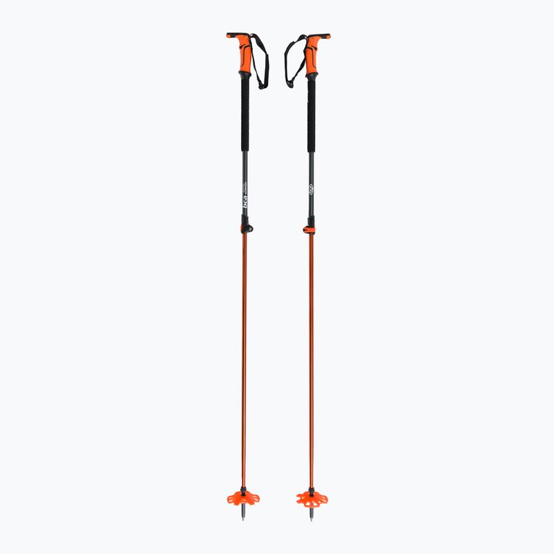 BCA Scepter Alu pali da skitteraggio nero/arancio