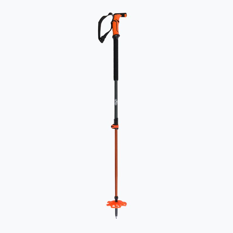 BCA Scepter Alu pali da skitteraggio nero/arancio 6