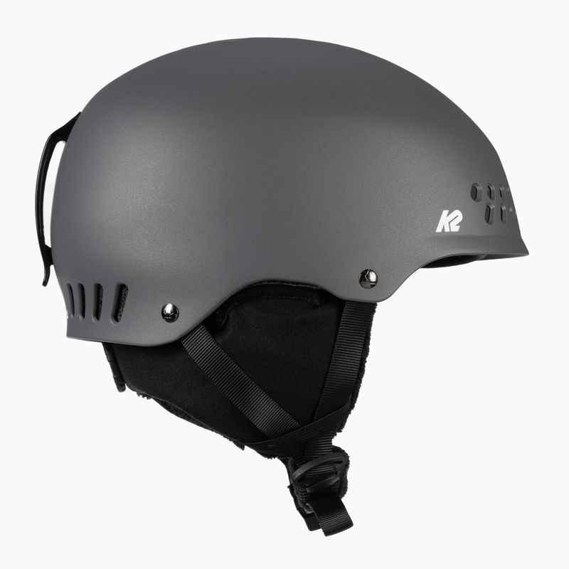 Casco da sci K2 Emphasis antracite perlato opaco 4