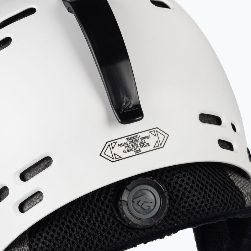 Casco da sci K2 Thrive bianco 7