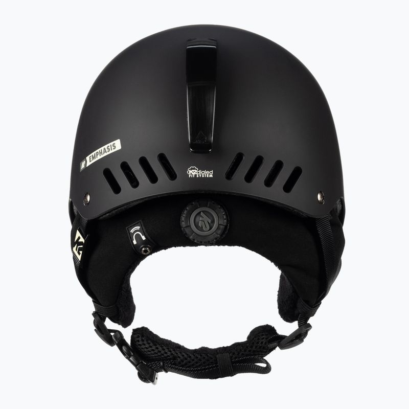 Casco da sci K2 Emphasis nero 3