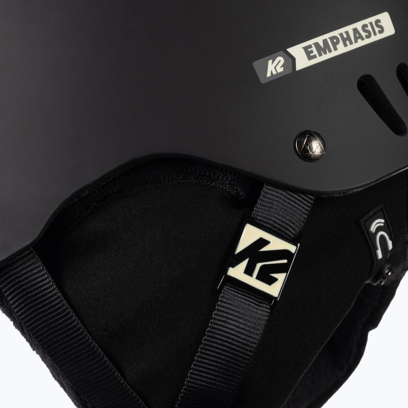 Casco da sci K2 Emphasis nero 8