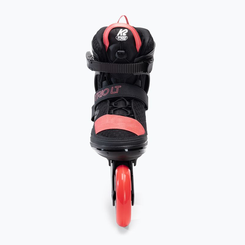 Pattini a rotelle da donna K2 Trio LT 100 nero/rosa 4