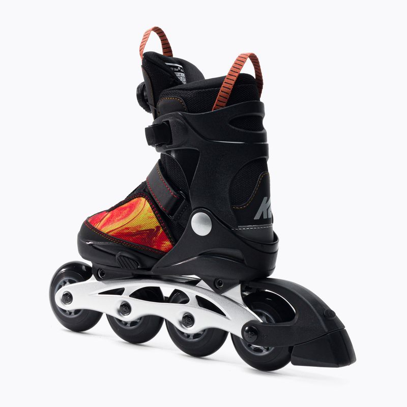 Pattini a rotelle K2 Sk8 Hero Boa Alu per bambini multi/nero 2