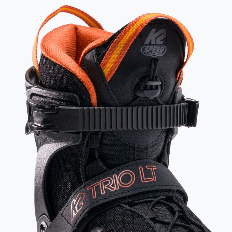 Pattini da uomo K2 Trio LT 100 2022 nero/arancio 5