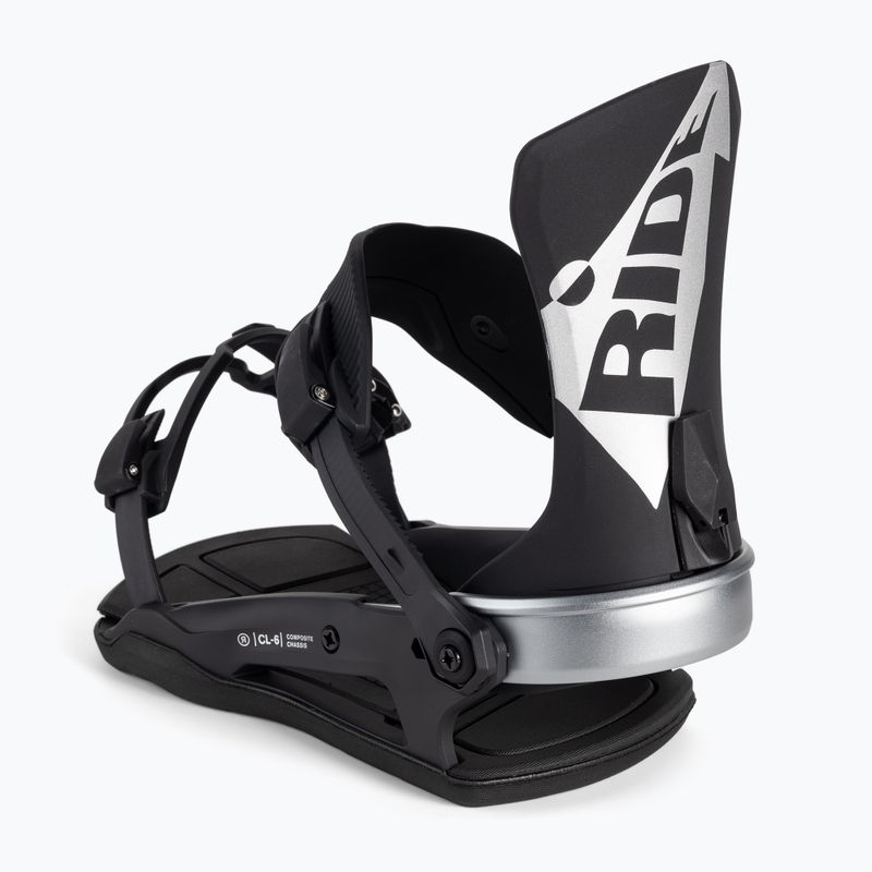 Attacchi da snowboard da donna RIDE CL-6 nero 3