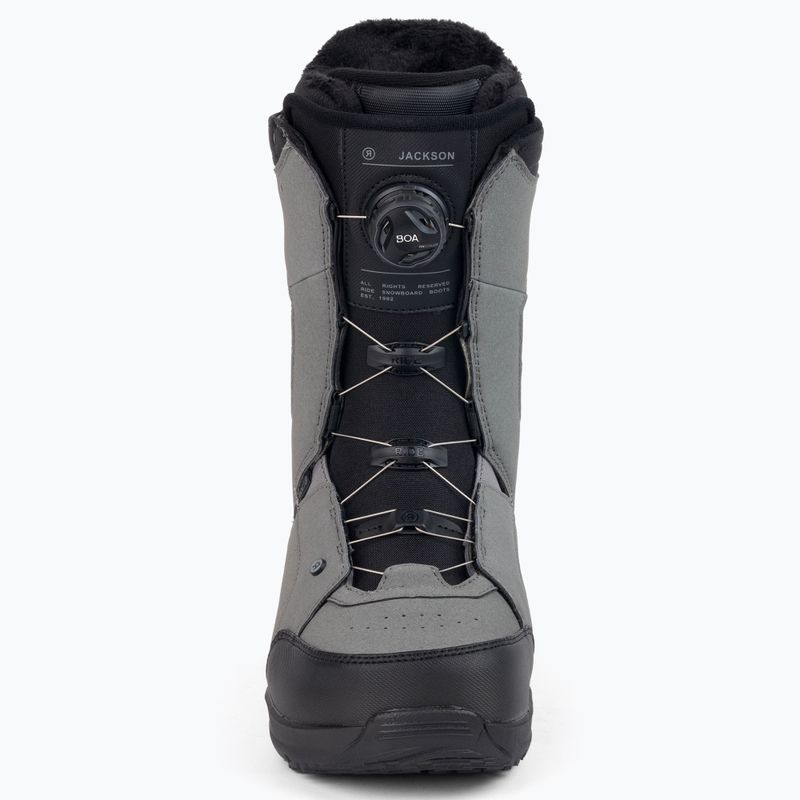 Scarponi da snowboard da uomo RIDE Jackson grigio 3