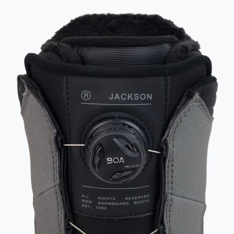 Scarponi da snowboard da uomo RIDE Jackson grigio 6