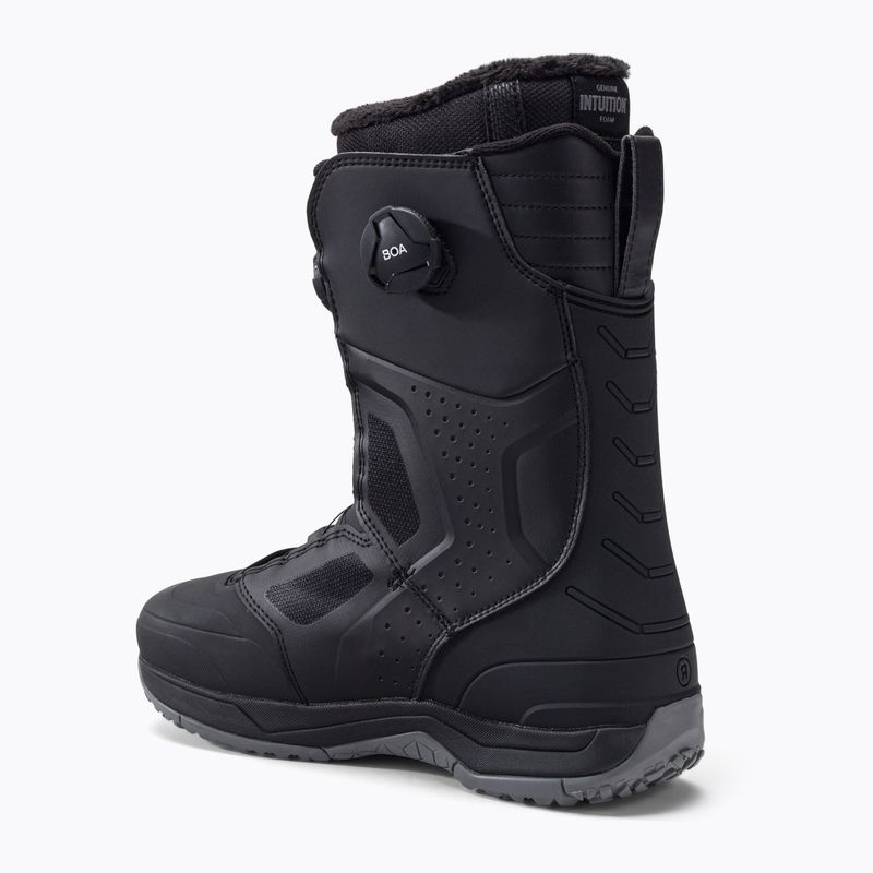 Scarponi da snowboard da uomo RIDE Trident 2021 nero 2