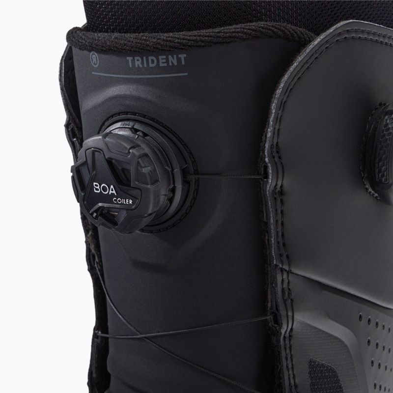 Scarponi da snowboard da uomo RIDE Trident 2021 nero 7