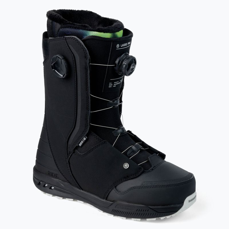 Scarponi da snowboard da uomo RIDE Lasso Pro nero