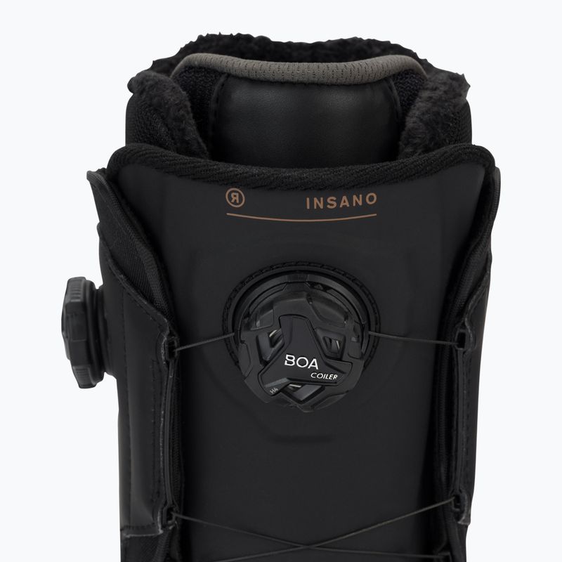 Scarponi da snowboard da uomo RIDE Insano 2021 nero 6