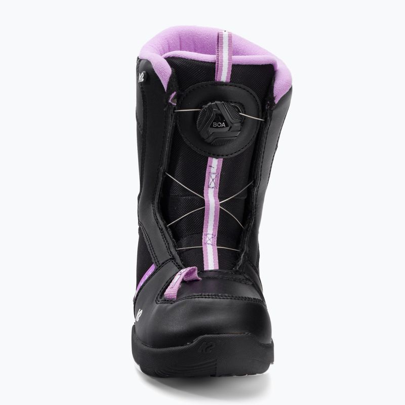 Scarponi da snowboard per bambini K2 Lil Kat nero 3