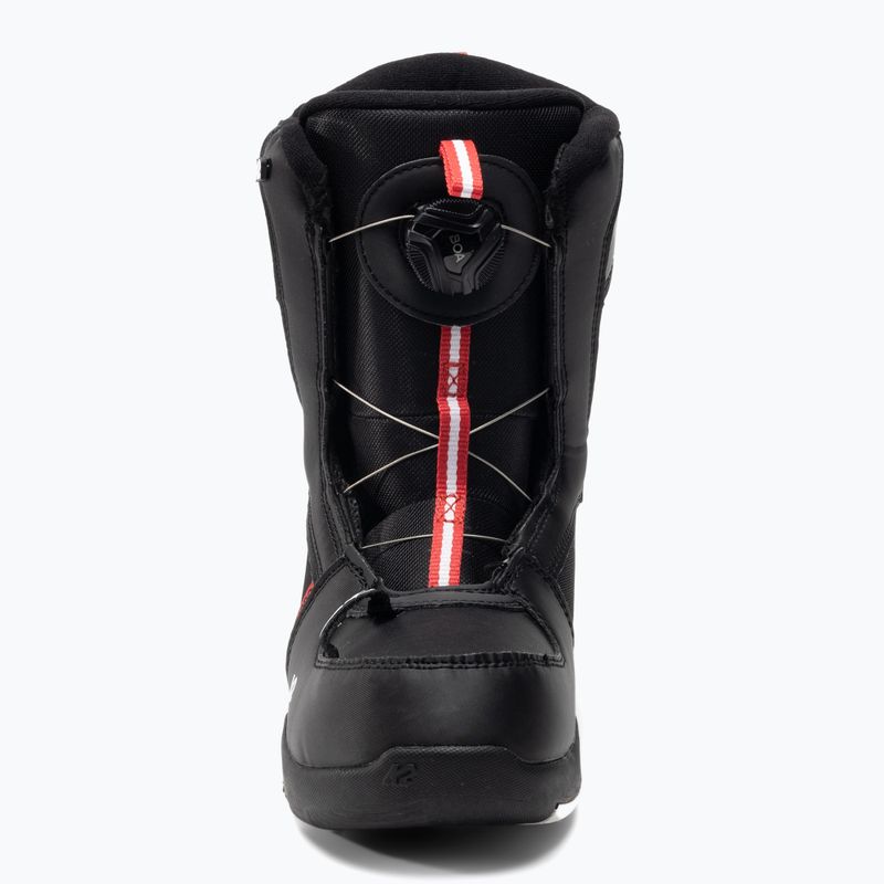 Scarponi da snowboard per bambini K2 Mini Turbo nero 3