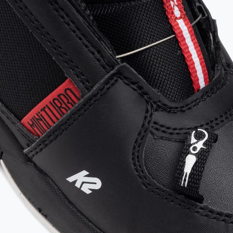 Scarponi da snowboard per bambini K2 Mini Turbo nero 5