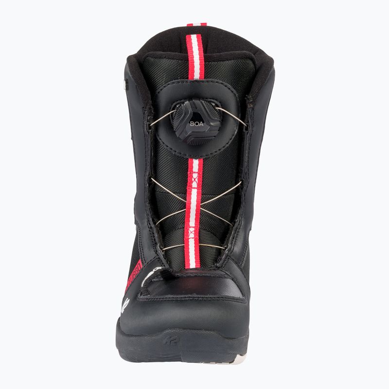 Scarponi da snowboard per bambini K2 Mini Turbo nero 9