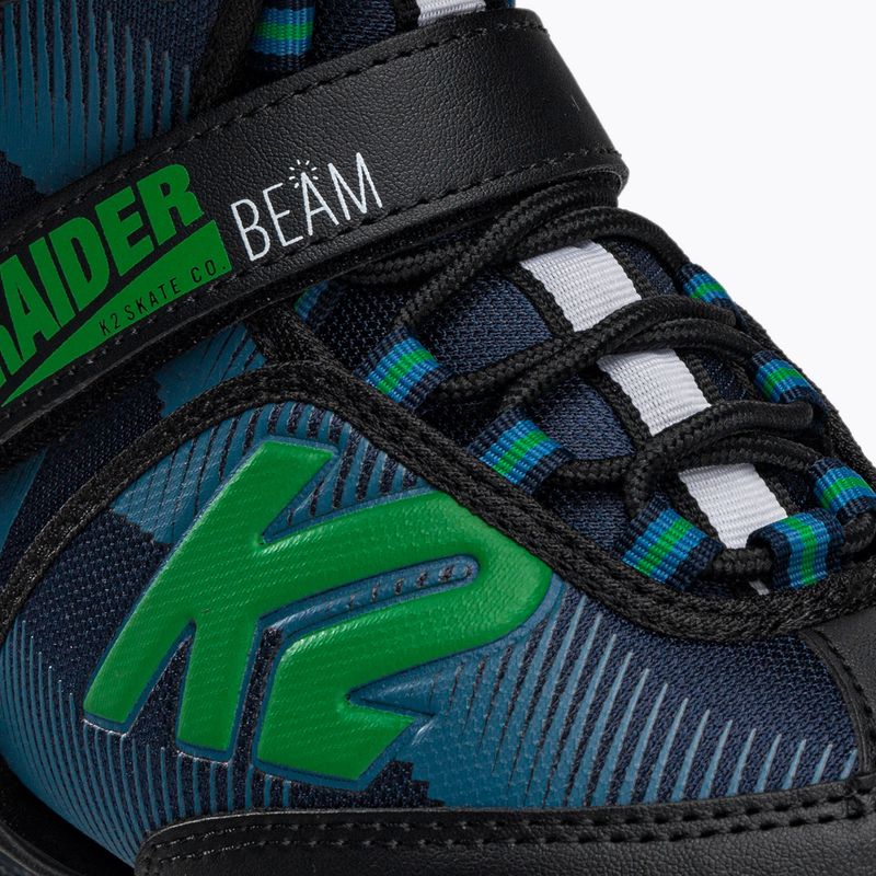 Pattini per bambini K2 Raider Beam blu 5