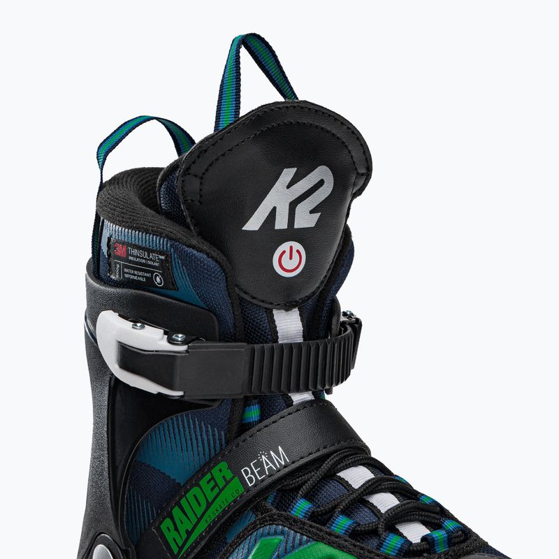 Pattini per bambini K2 Raider Beam blu 6