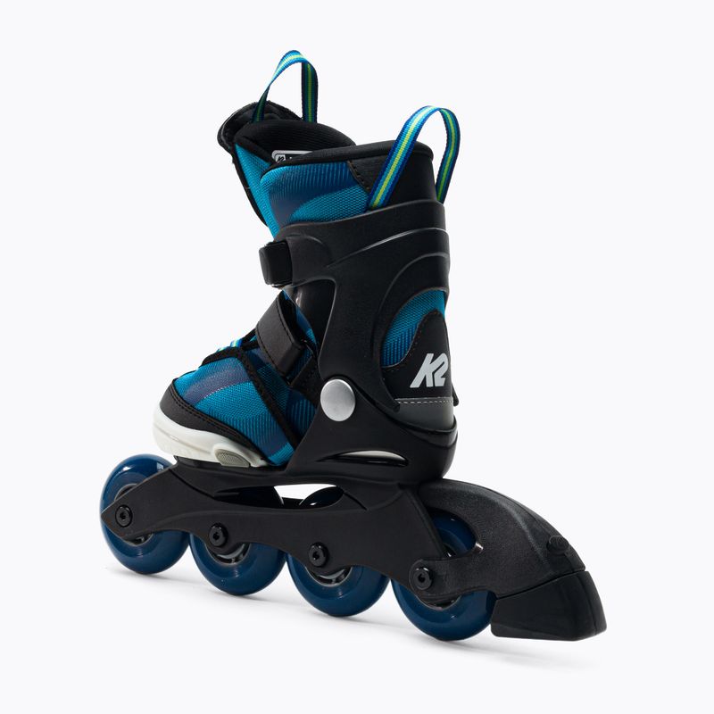 Pattini a rotelle per bambini K2 Raider Beam blu/nero 2