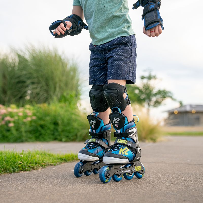 Pattini a rotelle per bambini K2 Raider Beam blu/nero 3