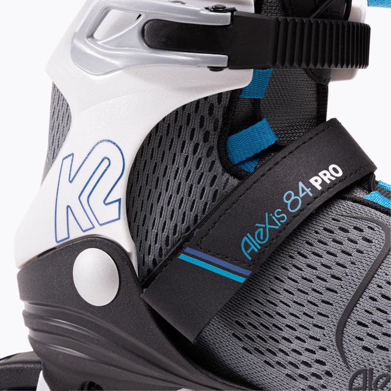 Pattini da donna K2 Alexis 84 Pro grigio/blu 5