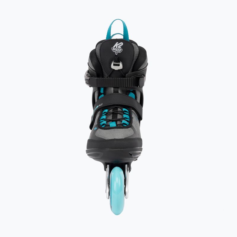 Pattini in linea da donna K2 Alexis 80 Alu grey/cyan 3