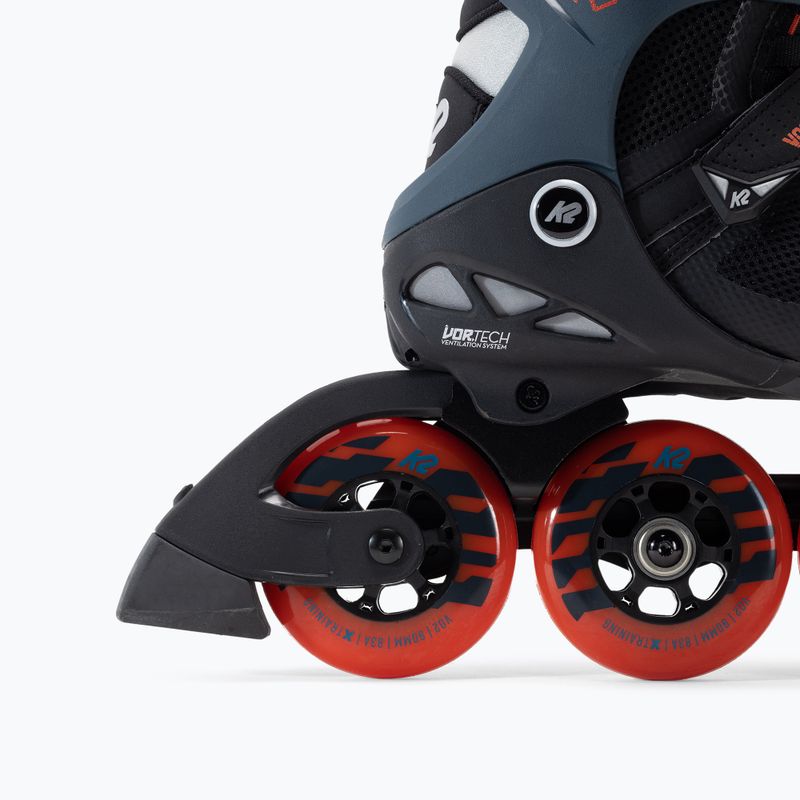 Pattini da uomo K2 Vo2 S 90 Pro nero/arancio 7