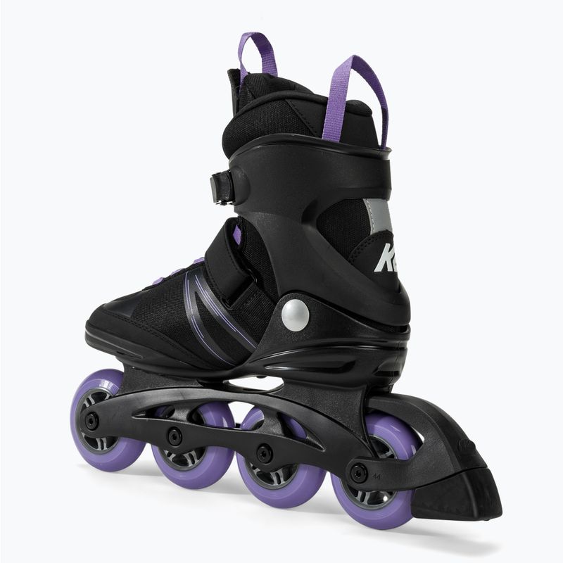 Pattini da donna K2 Alexis 80 Pro nero/lavendar 3