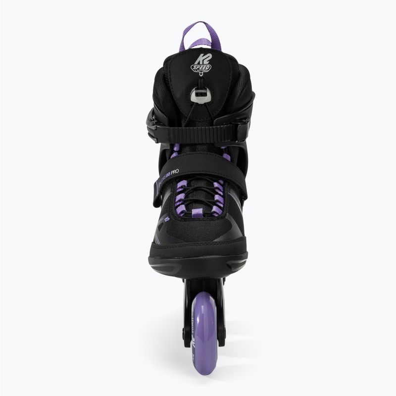 Pattini da donna K2 Alexis 80 Pro nero/lavendar 4