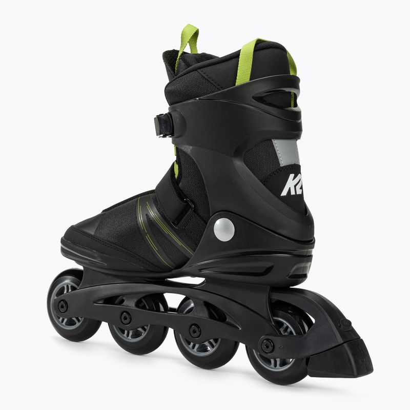 Pattini a rotelle da uomo K2 F.I.T. 80 Pro nero/oliva 3