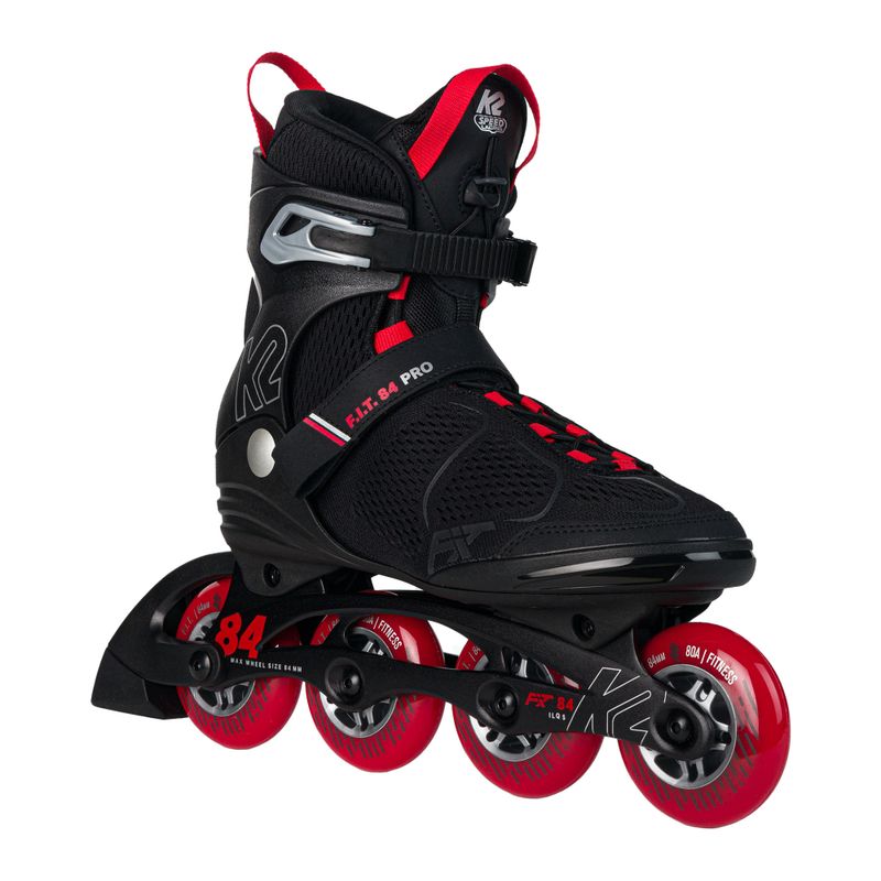 Pattini a rotelle da uomo K2 F.I.T. 84 Pro nero/rosso