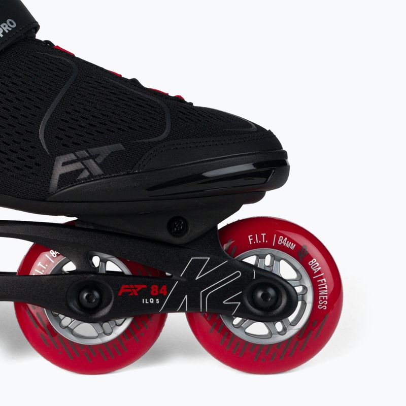 Pattini a rotelle da uomo K2 F.I.T. 84 Pro nero/rosso 7