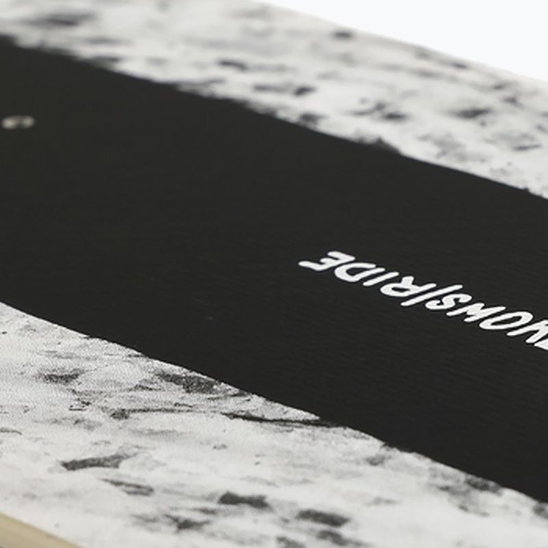 Snowboard RIDE Smokescreen nero/bianco 9