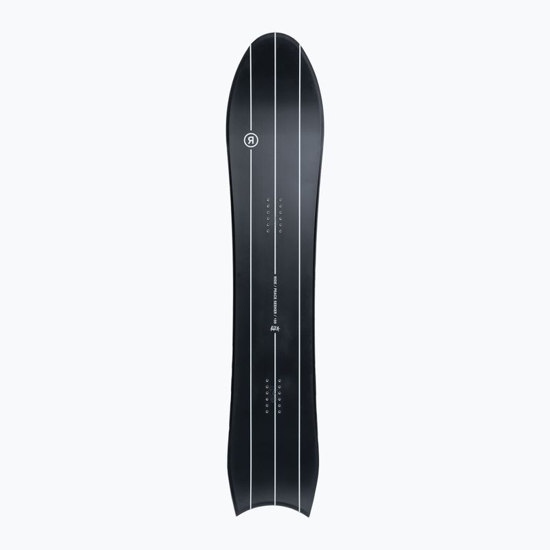 Snowboard RIDE Peace Seeker bianco/nero 3