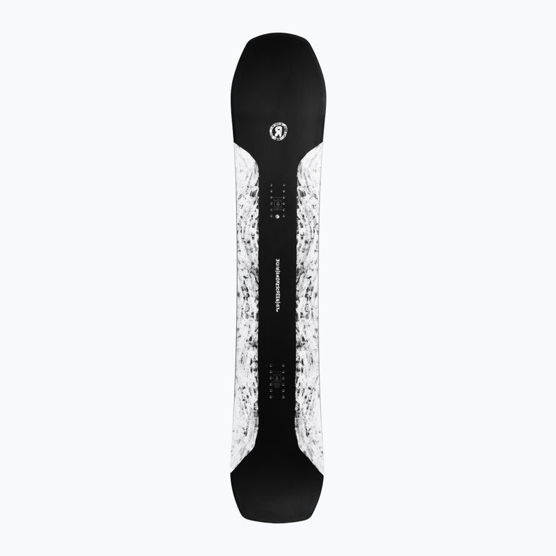 Snowboard RIDE Smokescreen nero/bianco 3