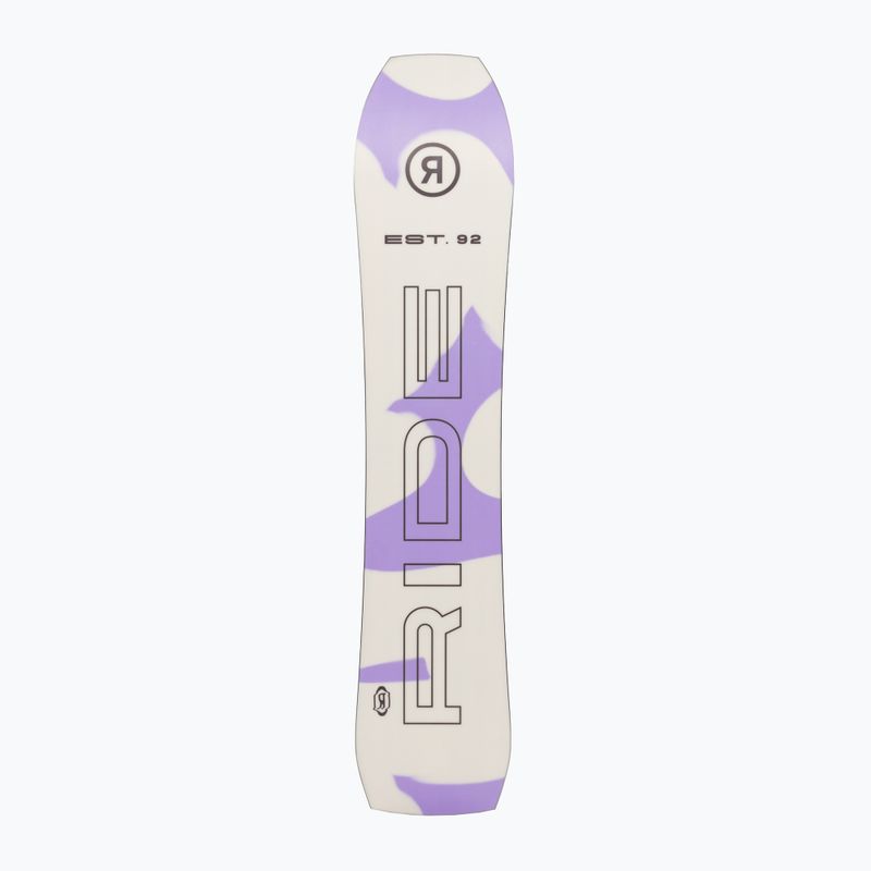 Snowboard RIDE Warpig bianco/viola 4