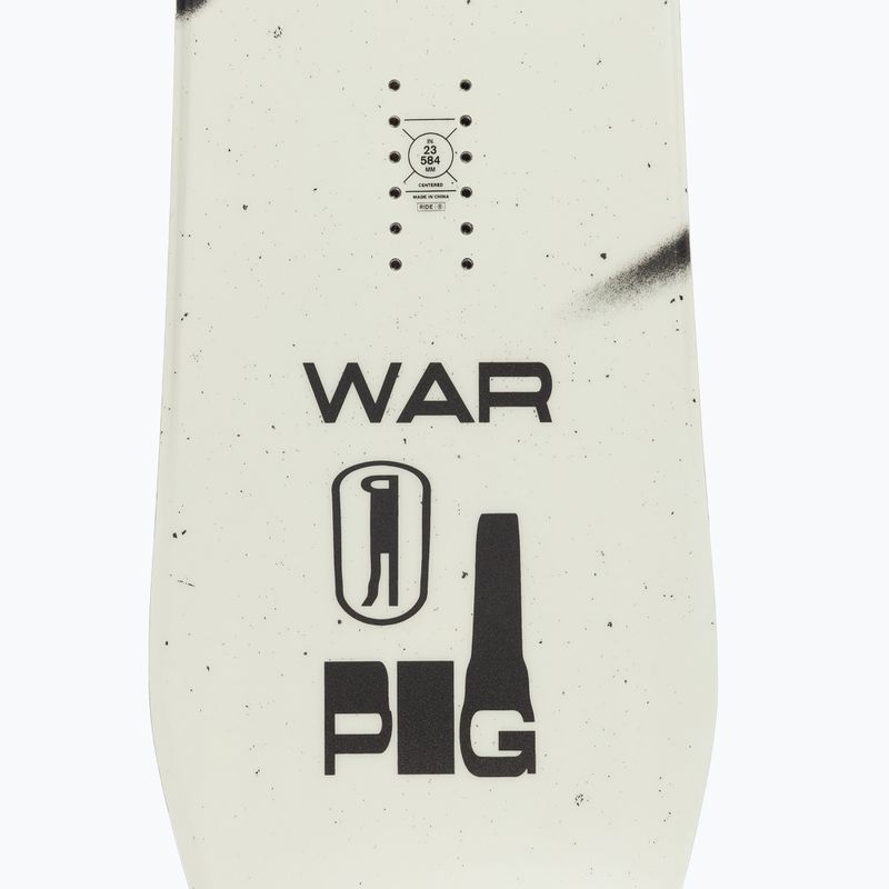 Snowboard RIDE Warpig bianco/viola 5