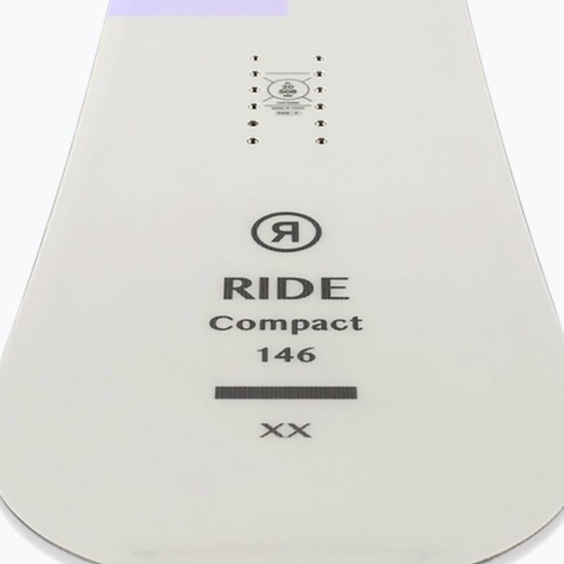 Snowboard donna RIDE Compact grigio/giallo 9