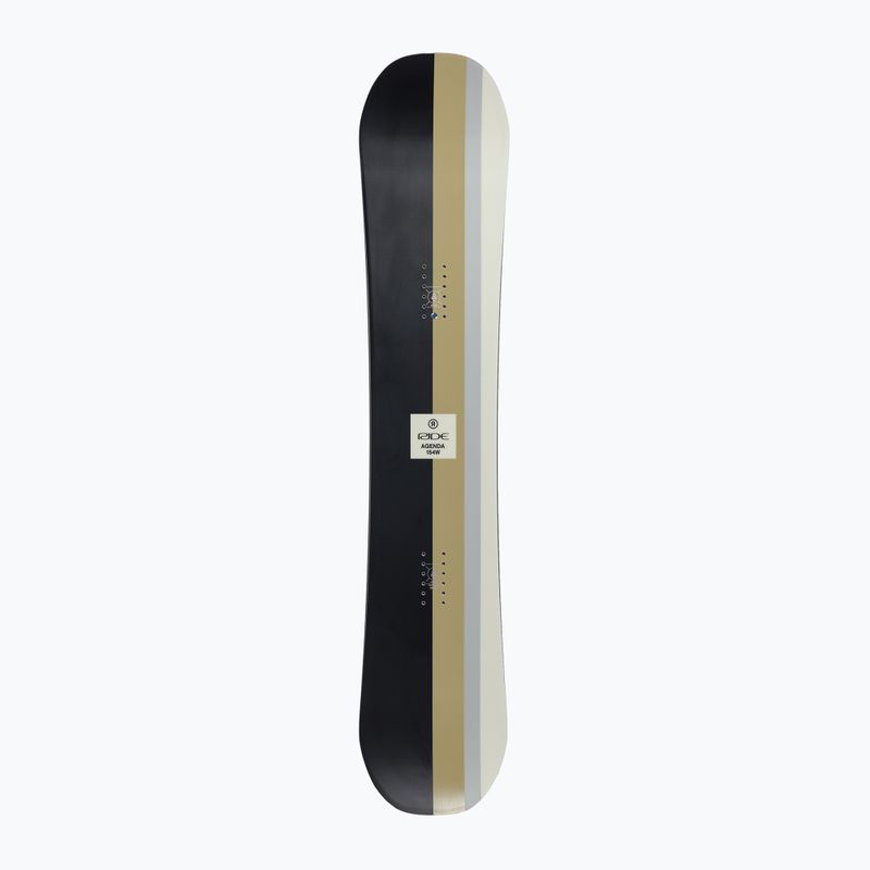 Snowboard RIDE Agenda nero/marrone/grigio 3