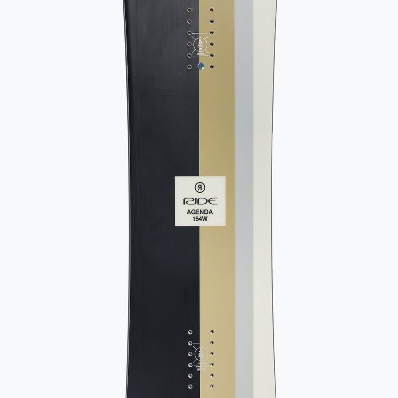Snowboard RIDE Agenda nero/marrone/grigio 5