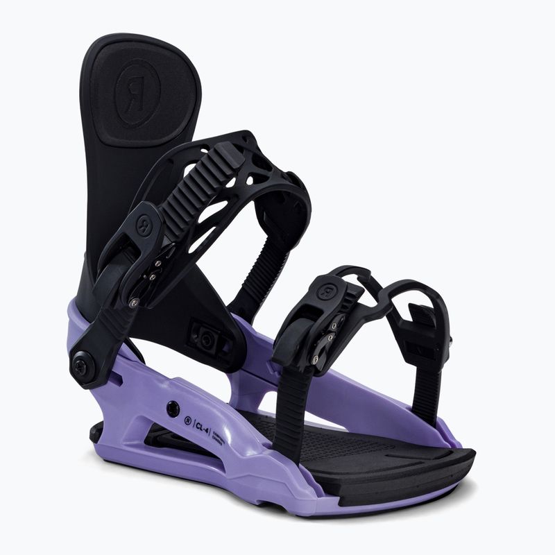 Attacchi da snowboard da donna RIDE CL-4 digitale viola