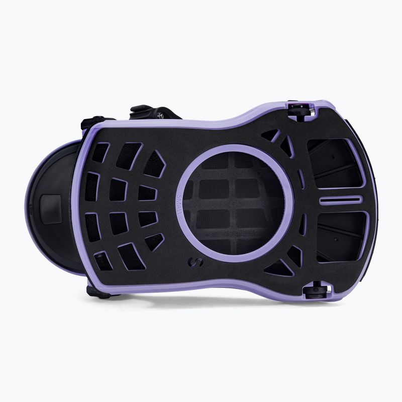 Attacchi da snowboard da donna RIDE CL-4 digitale viola 3